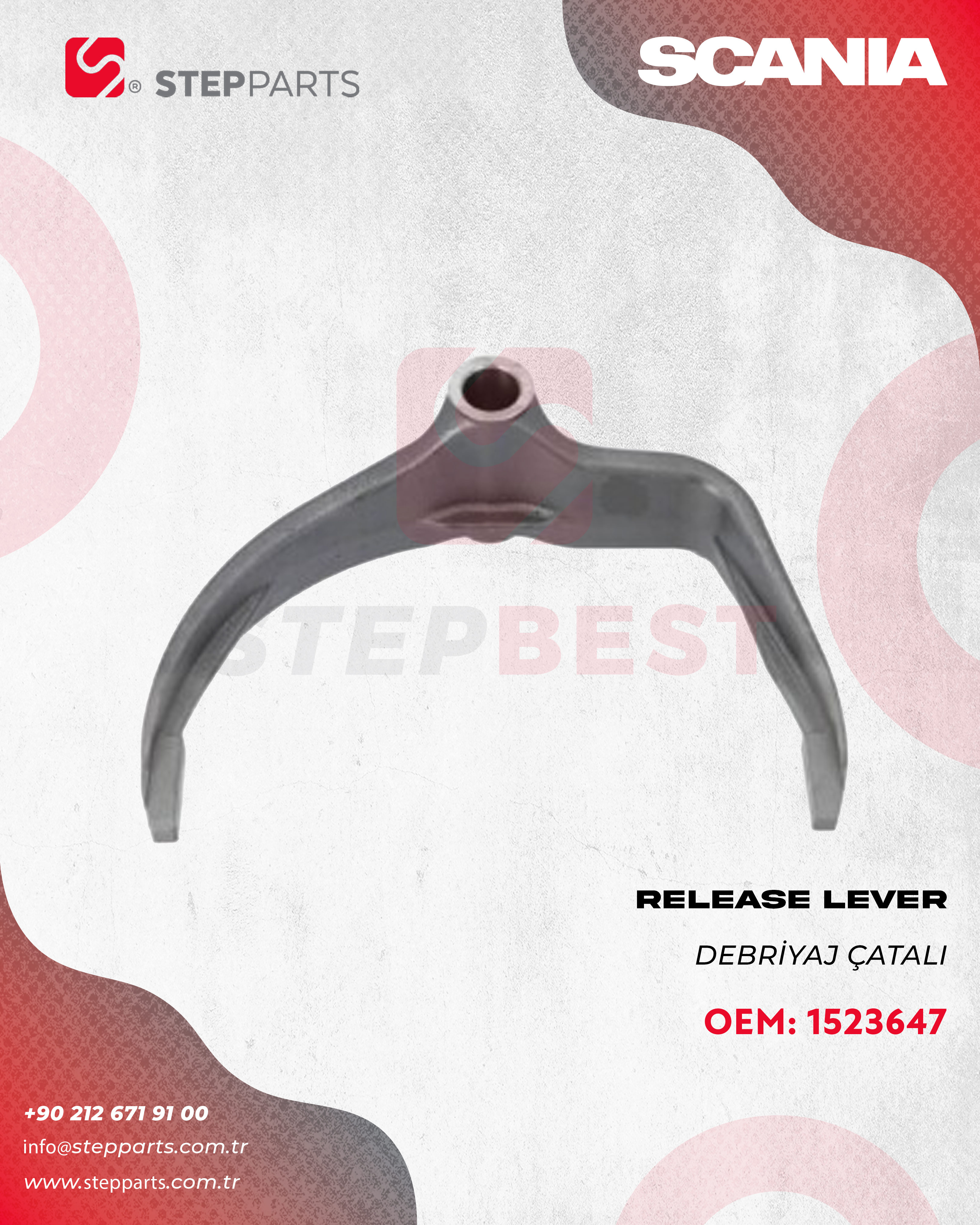 1523647 - SCANIA DEBRİYAJ ÇATALI